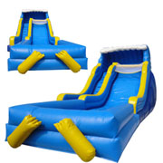 inflatable big water slide